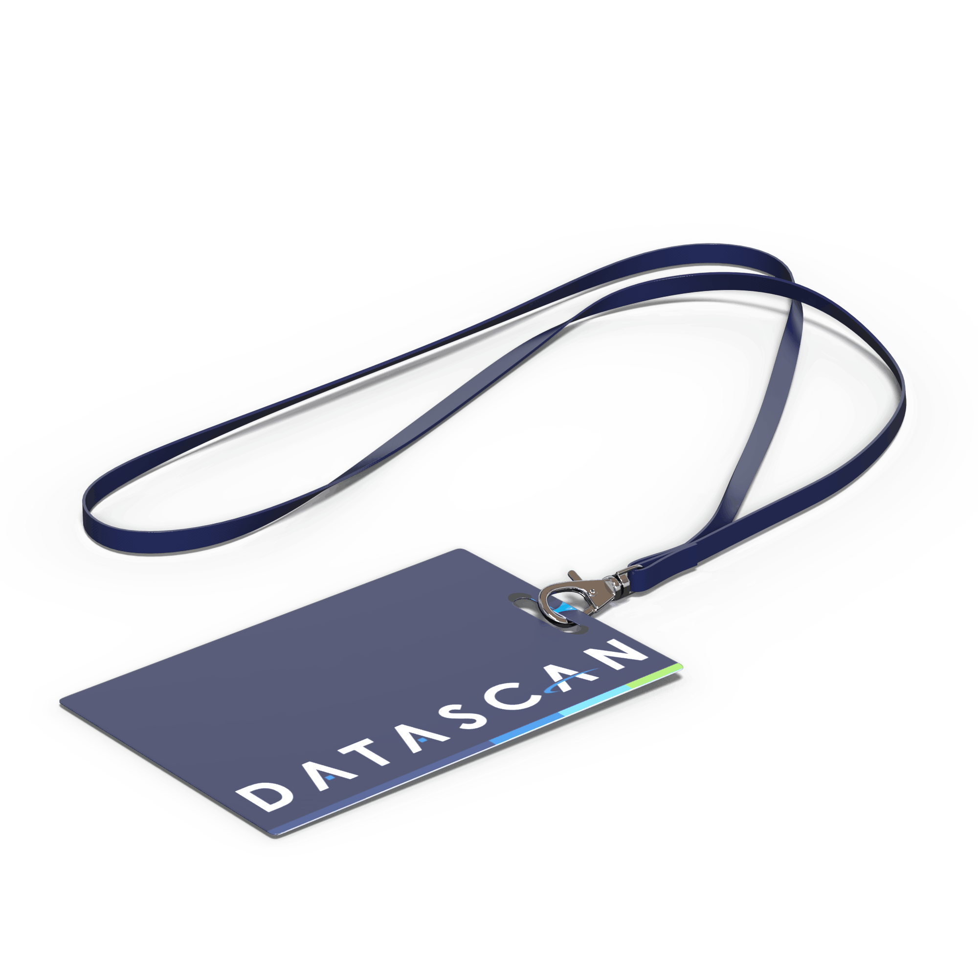 Name Badge with Lanyard - Data Scan
