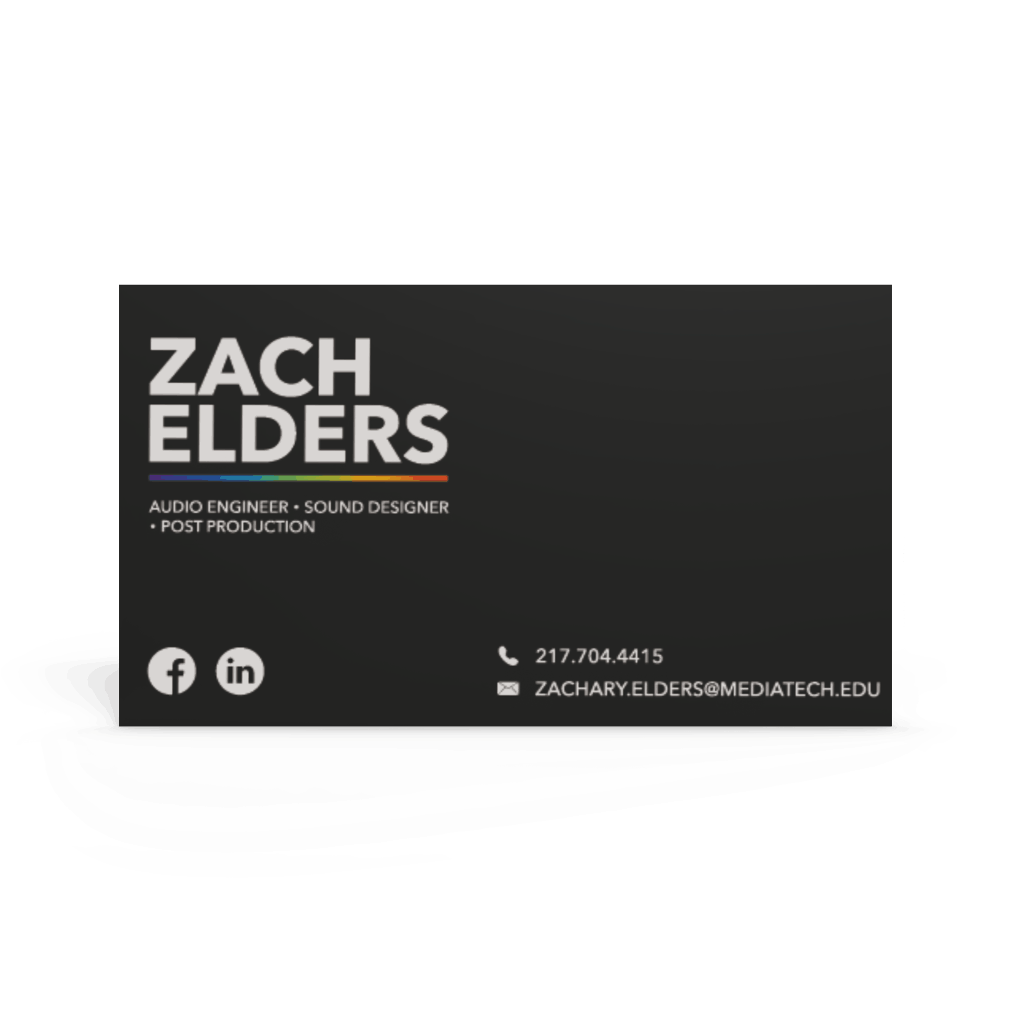 Business Card - Zack Elders