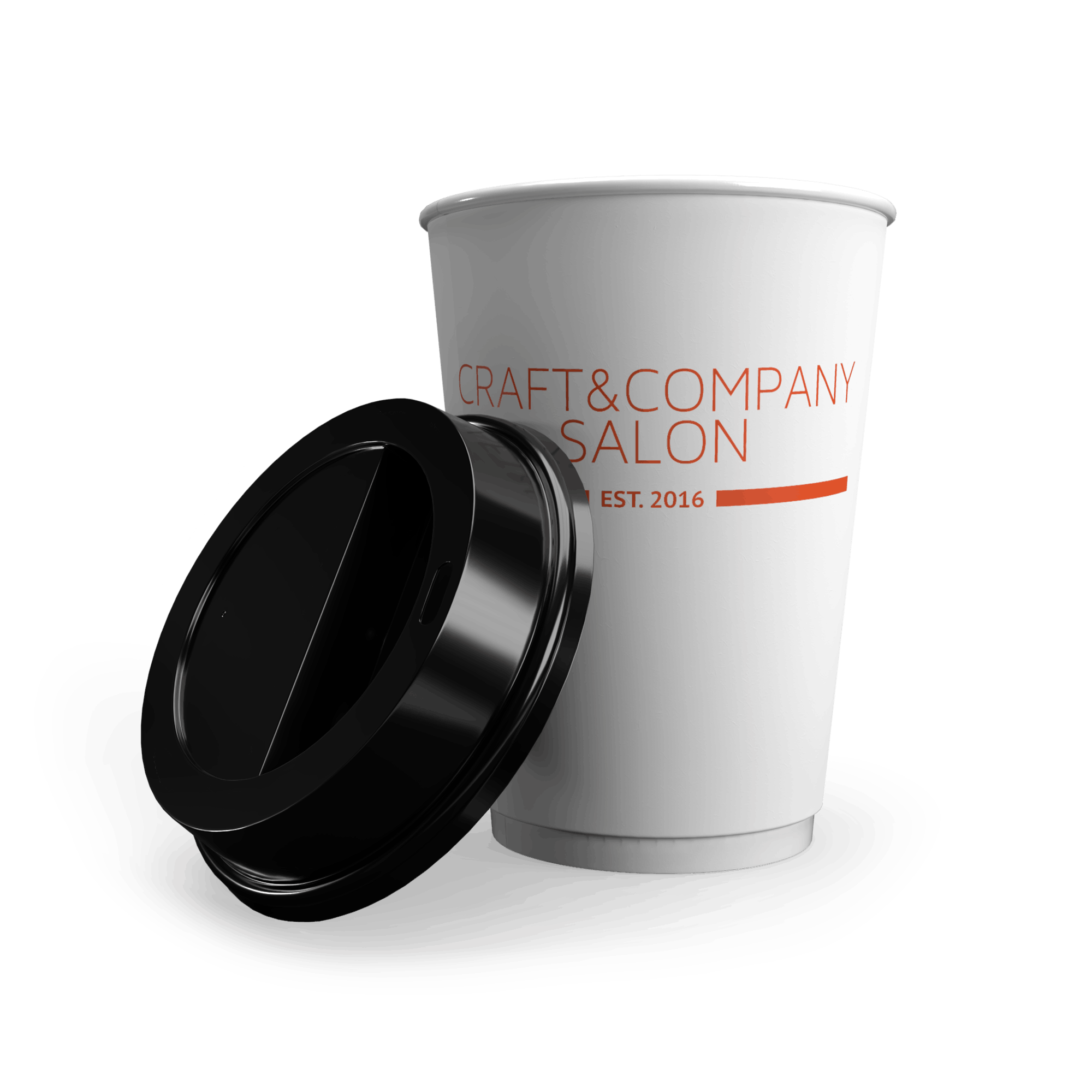 Disposable Coffee Cup - Craft & Co. Salon