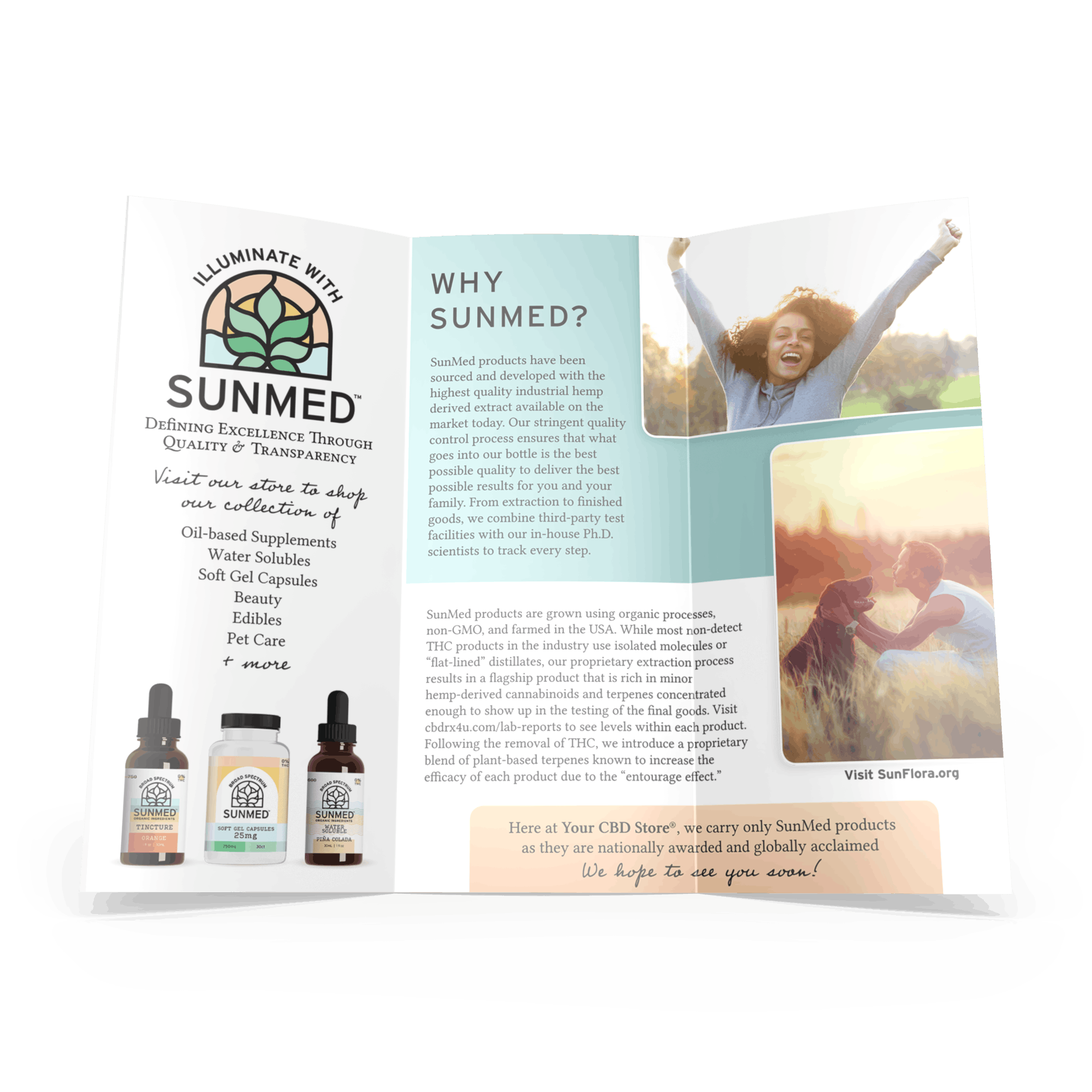 Tri-Fold - Your CBD Store